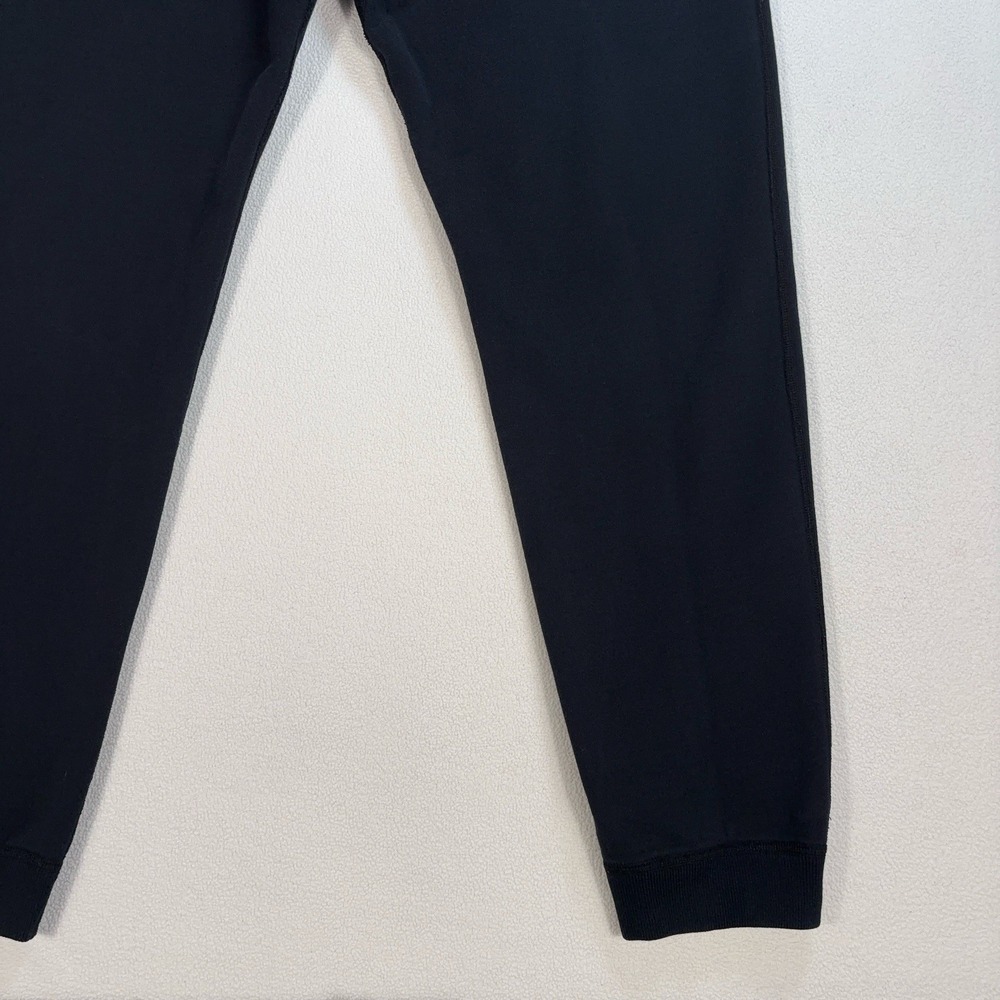Reigning Champ Sweatpants Men's L Black 100% Cotton Drawstring Logo Gym Lounge - Picture 5 of 16
